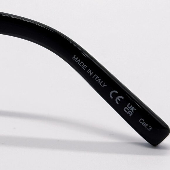 NEW SAINT LAURENT SL596 DUNE 001 OVERSIZED BLACK WOMEN SUNGLASSES SAINT LAURENT - Picture 11 of 13